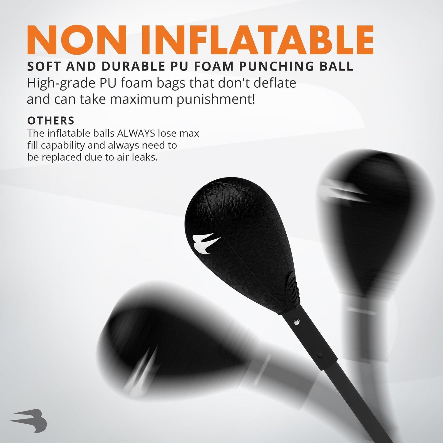 KONG | Cobra Reflex Bag w/ Compression Spring Boxing & Martial Arts Training Equipment Boom Bag