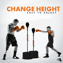 ALPHA | Cobra Reflex Bag w/ Compression Spring Boxing & Martial Arts Training Equipment Boom Bag 